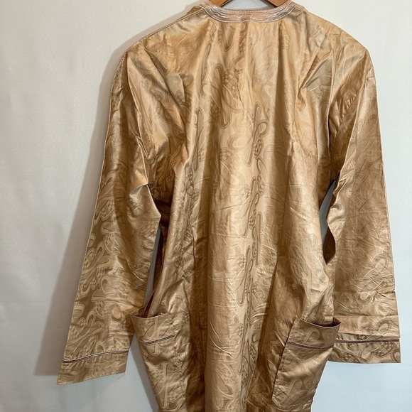 African Mens Clothing Traditional 2 Piece Embroidered Suit Shirt Pants Dashiki - Picture 4 of 12